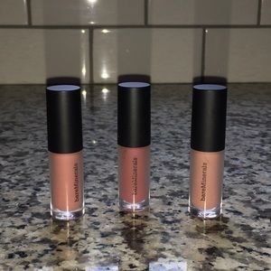 Set of Bare Minerals Nude Lip Matte Gloss